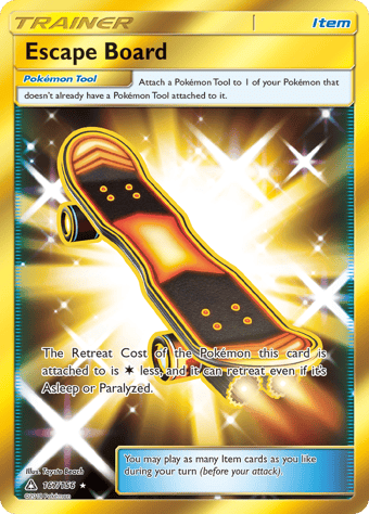 Escape Board Ultra Prism Pokemon Card