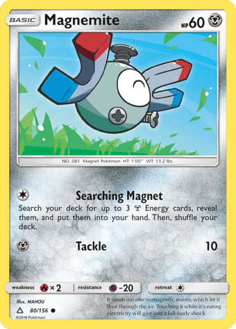 Magnemite Ultra Prism Pokemon Card