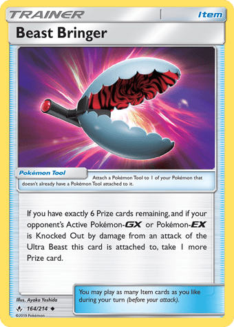 Beast Bringer Unbroken Bonds Pokemon Card