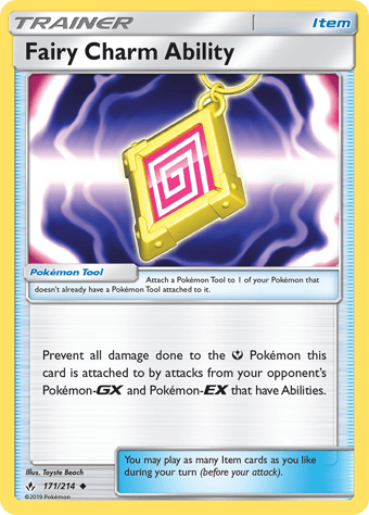 Fairy Charm Ability Unbroken Bonds Pokemon Card