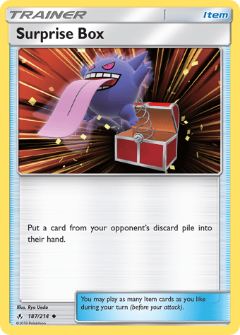 Surprise Box Unbroken Bonds Pokemon Card