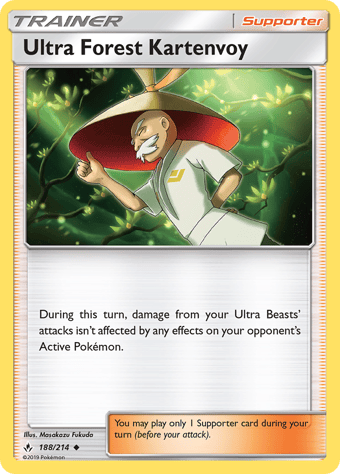 Ultra Forest Kartenvoy Unbroken Bonds Pokemon Card