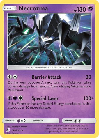 Necrozma Unified Minds Pokemon Card