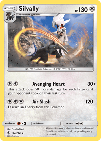 Silvally Unified Minds Pokemon Card