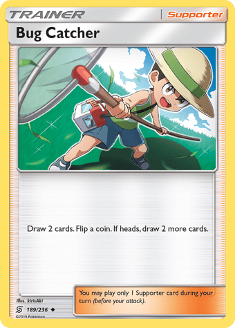 Bug Catcher Unified Minds Pokemon Card