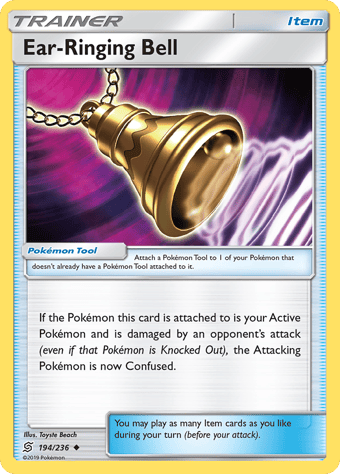 Ear-Ringing Bell Unified Minds Pokemon Card