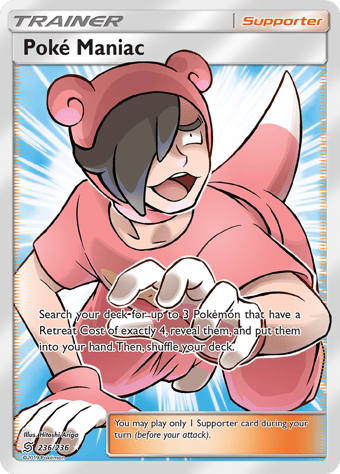 Poke Maniac Unified Minds Pokemon Card