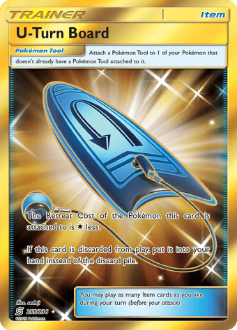 U-Turn Board Unified Minds Pokemon Card