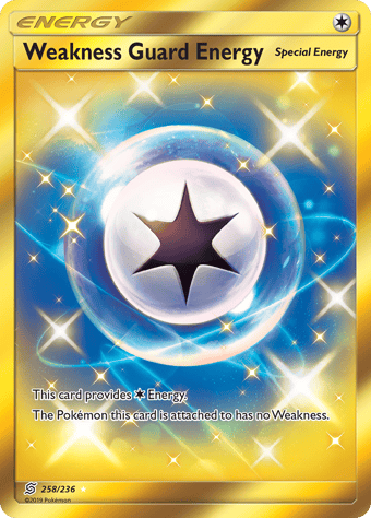 Weakness Guard Energy Unified Minds Pokemon Card