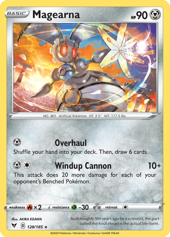 Magearna Vivid Voltage Pokemon Card