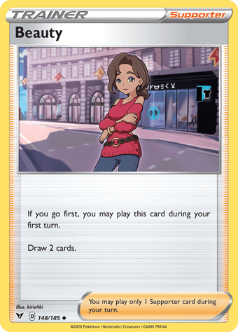 Beauty Vivid Voltage Pokemon Card