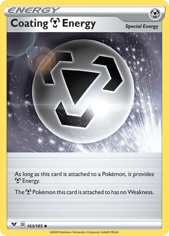 Coating Metal Energy Vivid Voltage Pokemon Card