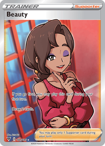 Beauty Vivid Voltage Pokemon Card