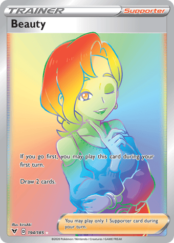 Beauty Vivid Voltage Pokemon Card