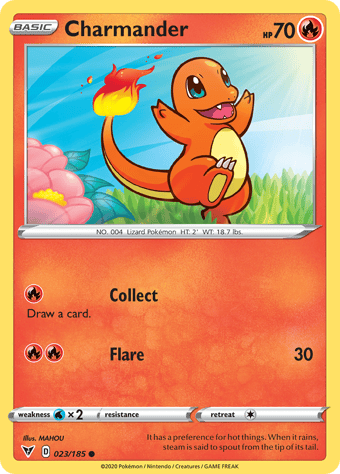 Charmander Vivid Voltage Pokemon Card