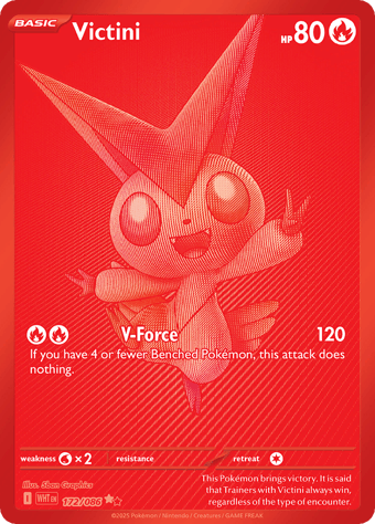 Victini EX White Flare Pokemon Card