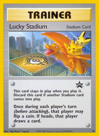 Lucky Stadium Wizards Black Star Promos Pokemon Card