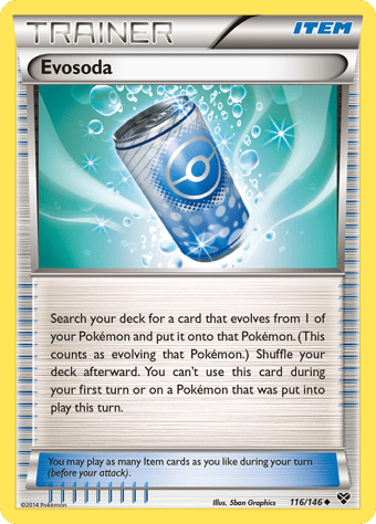 Evosoda XY Pokemon Card