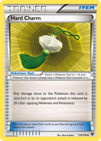 Hard Charm XY Pokemon Card