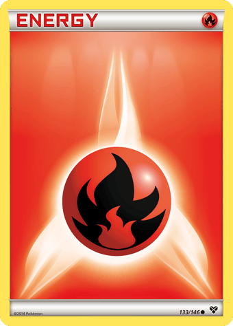 Fire Energy XY Pokemon Card