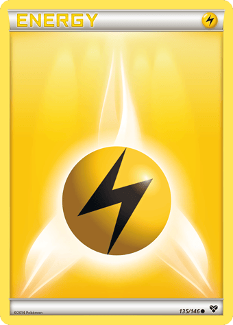Lightning Energy XY Pokemon Card