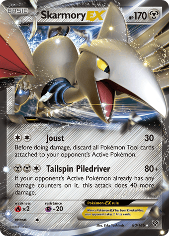 Skarmory-EX XY Pokemon Card