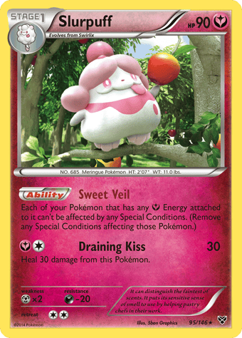 Slurpuff XY Pokemon Card