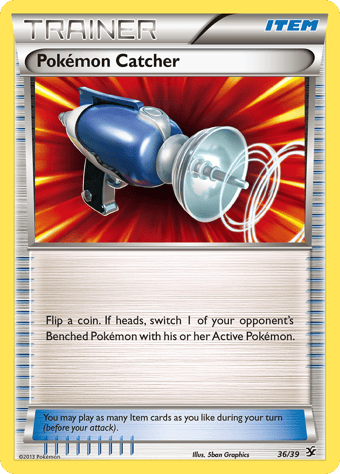 Pokemon Catcher Kalos Starter Set Pokemon Card