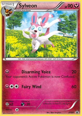 Sylveon XY Black Star Promos Pokemon Card