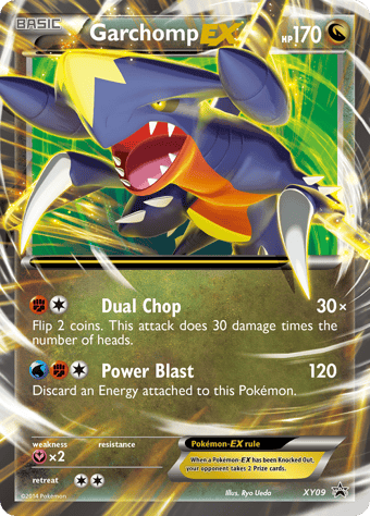Garchomp-EX XY Black Star Promos Pokemon Card