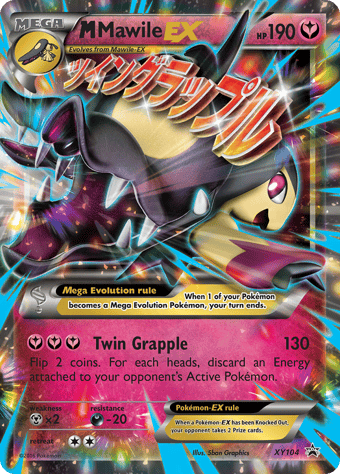 M Mawile-EX XY Black Star Promos Pokemon Card