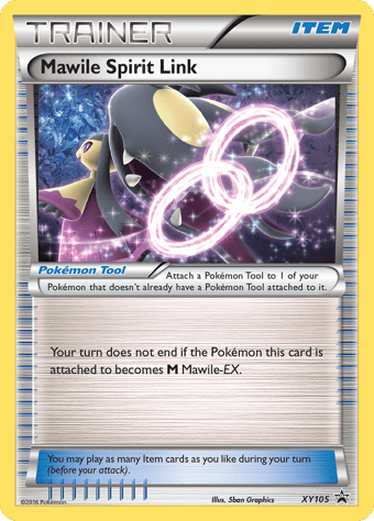 Mawile Spirit Link XY Black Star Promos Pokemon Card