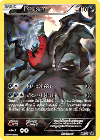 Darkrai XY Black Star Promos Pokemon Card