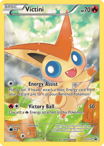 Victini XY Black Star Promos Pokemon Card