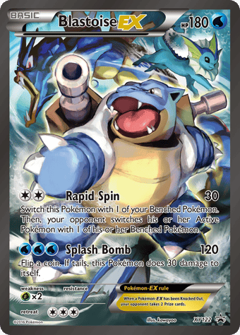 Blastoise-EX XY Black Star Promos Pokemon Card