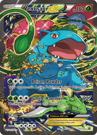 Venusaur-EX XY Black Star Promos Pokemon Card