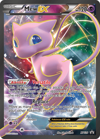 Mew-EX XY Black Star Promos Pokemon Card