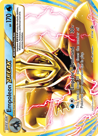 Empoleon BREAK XY Black Star Promos Pokemon Card