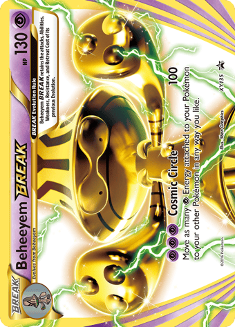 Beheeyem BREAK XY Black Star Promos Pokemon Card