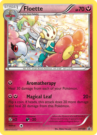 Floette XY Black Star Promos Pokemon Card