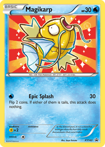 Magikarp XY Black Star Promos Pokemon Card