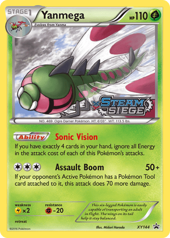 Yanmega XY Black Star Promos Pokemon Card