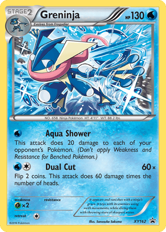 Greninja XY Black Star Promos Pokemon Card