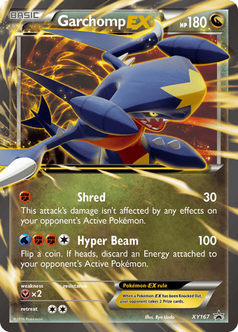 Garchomp-EX XY Black Star Promos Pokemon Card