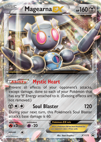 Magearna-EX XY Black Star Promos Pokemon Card