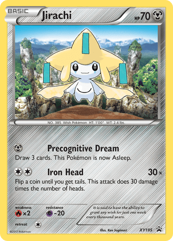 Jirachi XY Black Star Promos Pokemon Card