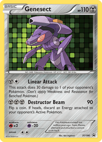 Genesect XY Black Star Promos Pokemon Card