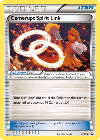 Camerupt Spirit Link XY Black Star Promos Pokemon Card