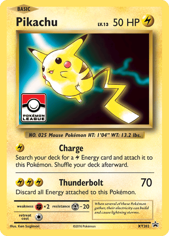 Pikachu XY Black Star Promos Pokemon Card