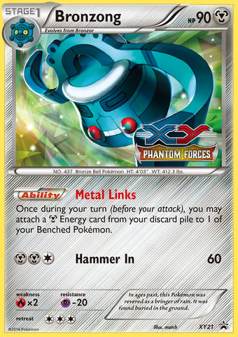 Bronzong XY Black Star Promos Pokemon Card